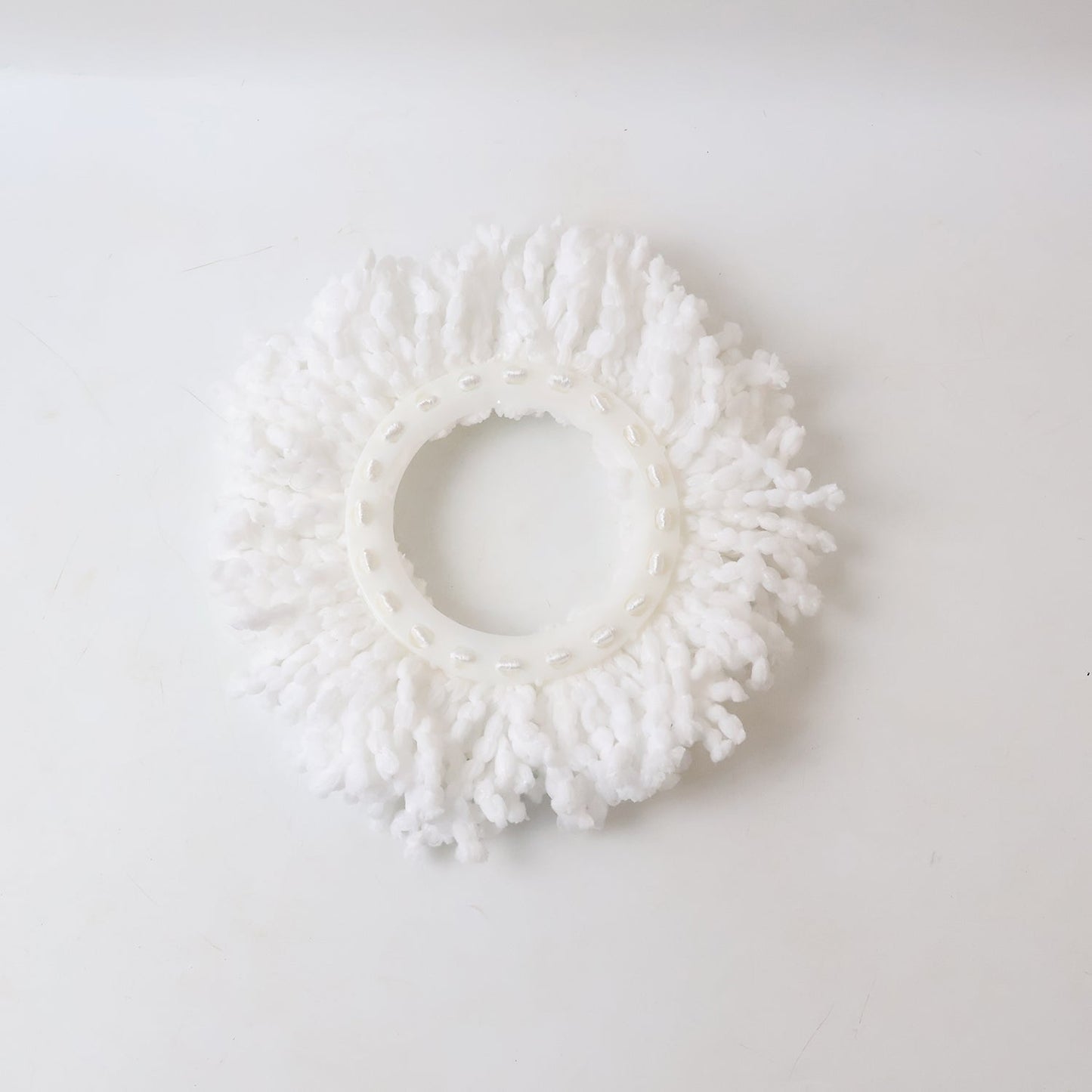 Universal microfiber mop head refill for spin mops