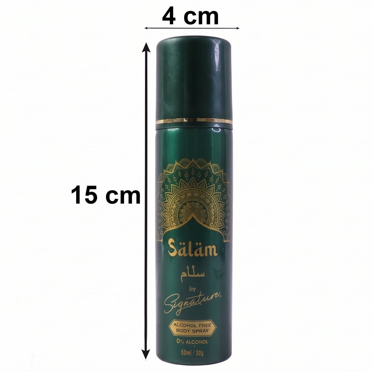 Compact Signature Salam men's perfume spray bottle