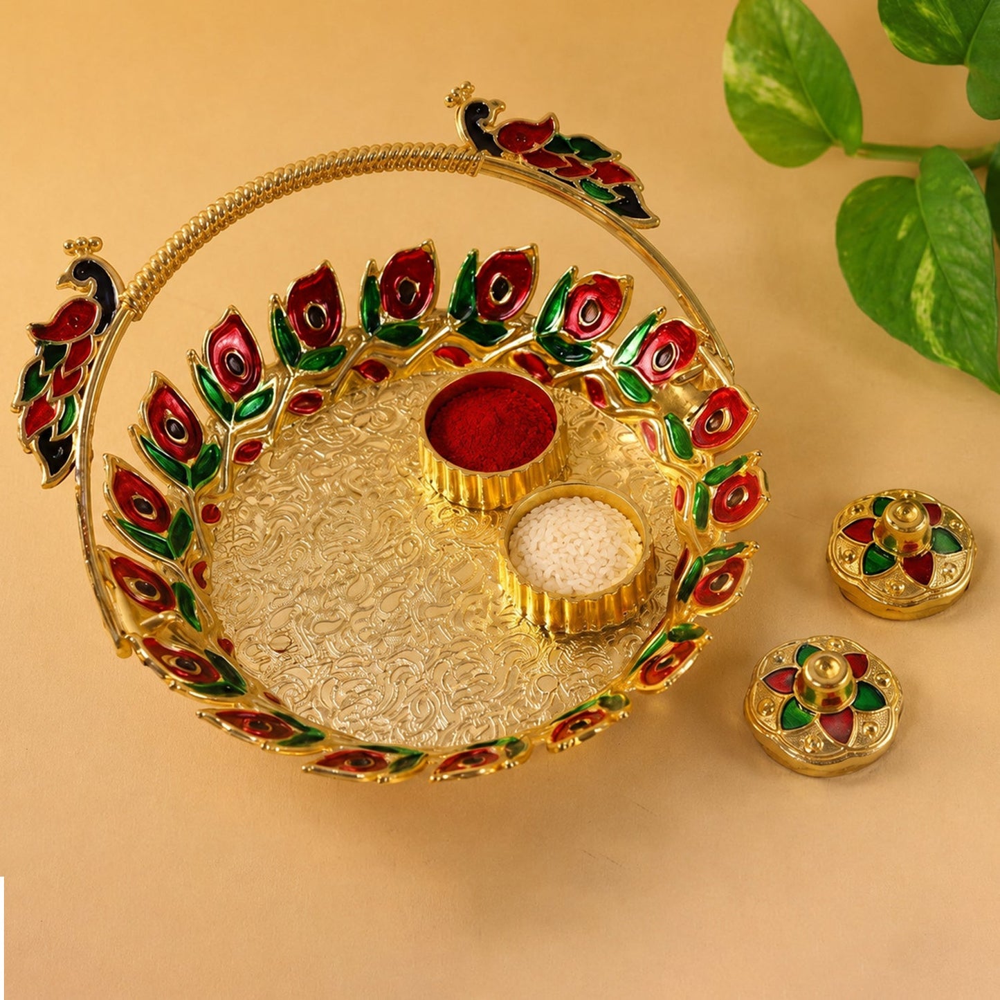 Kumkum dish size details
