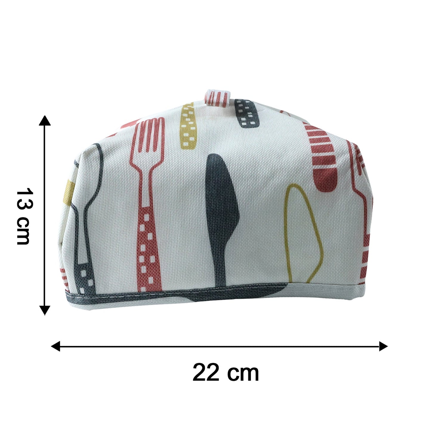 Foldable small food cover showing its compact size and frame support