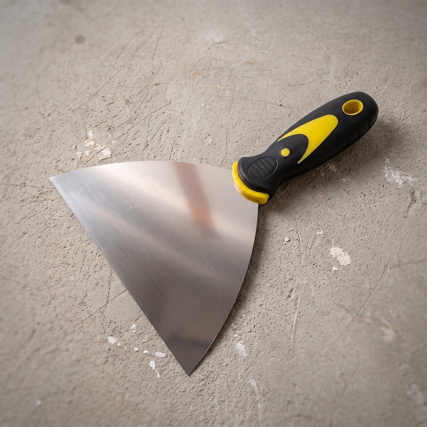 Putty scraper wall repair tool