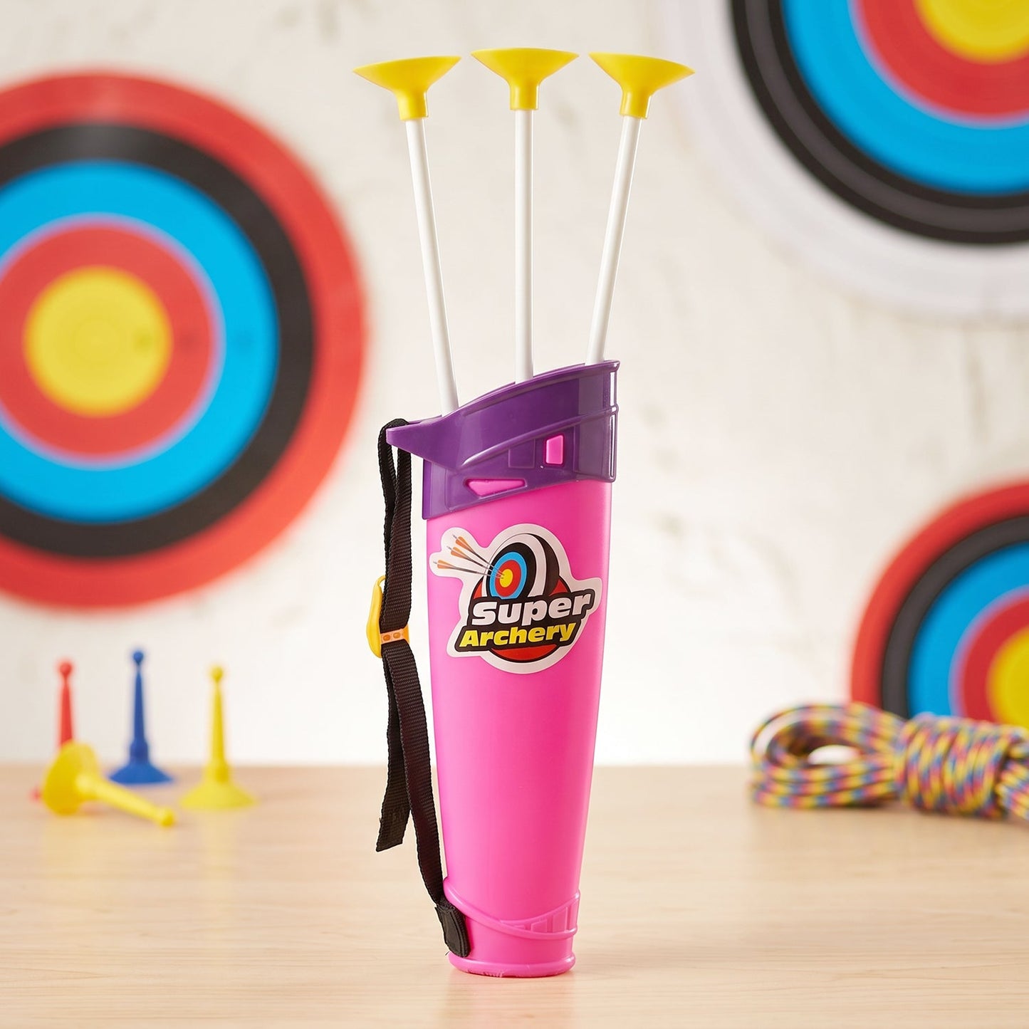 Kids Archery Set – Dhanush Baan Toy with Target & Arrows | Aditi