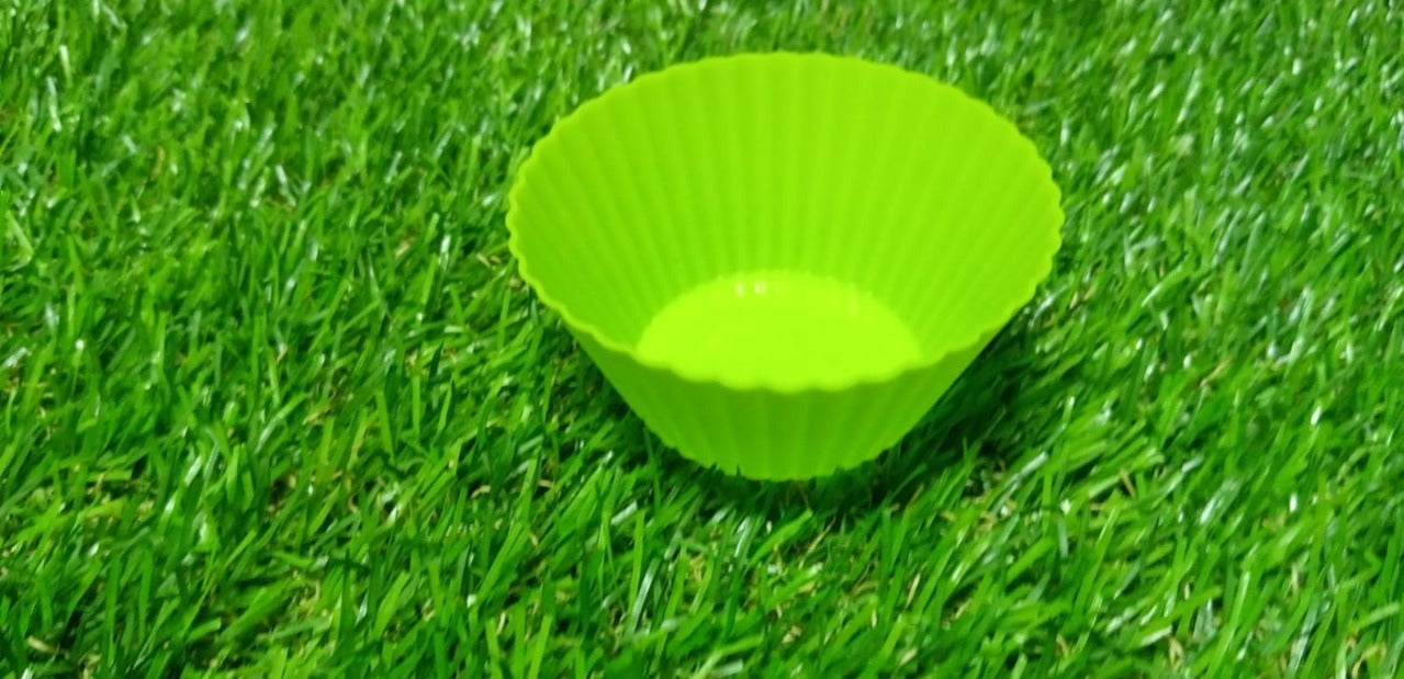 A collection of silicone molds, perfect for creating cupcakes, chocolates, or artisan soaps.