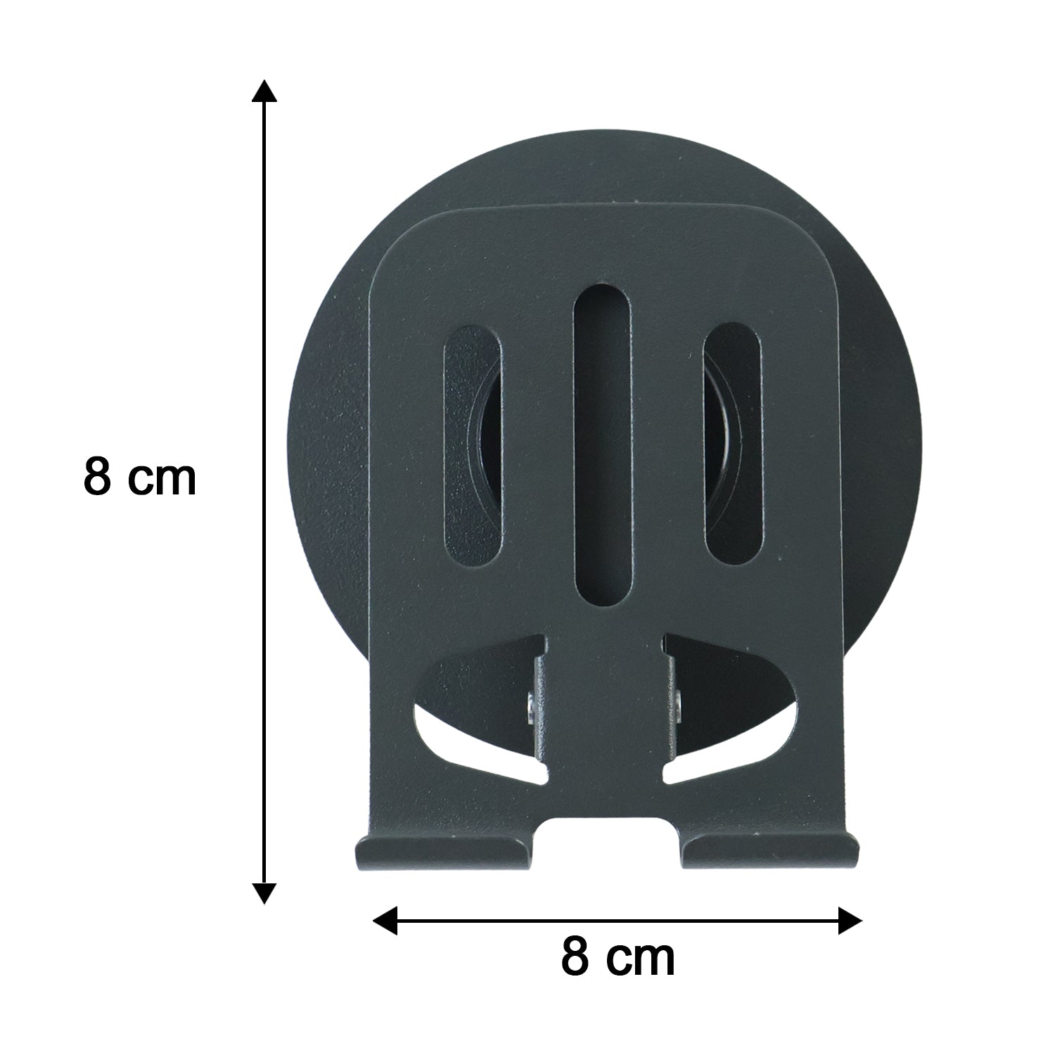 Durable metal foldable holder for phones on the desk