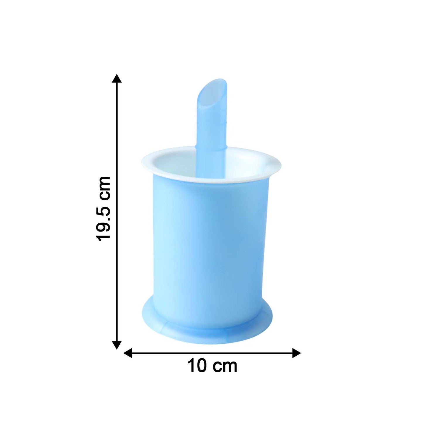 Refreshing frozen juice popsicles chilling inside the reusable silicone molds.