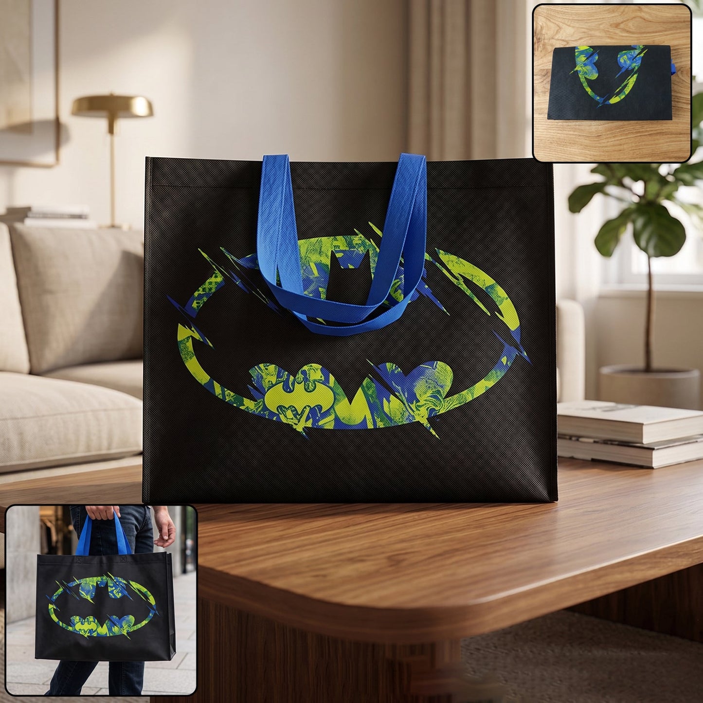 Large multipurpose carry bag perfect for shopping and travel