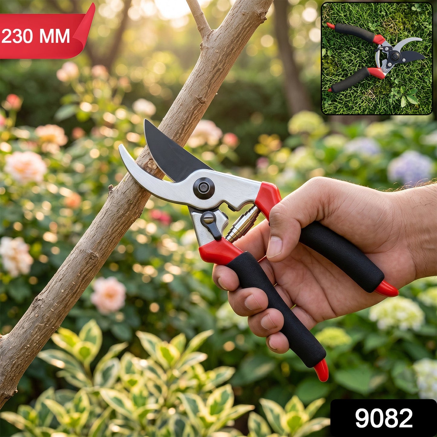 Garden Shears – Sharp Bypass Pruner for Plants | Tidy Roots