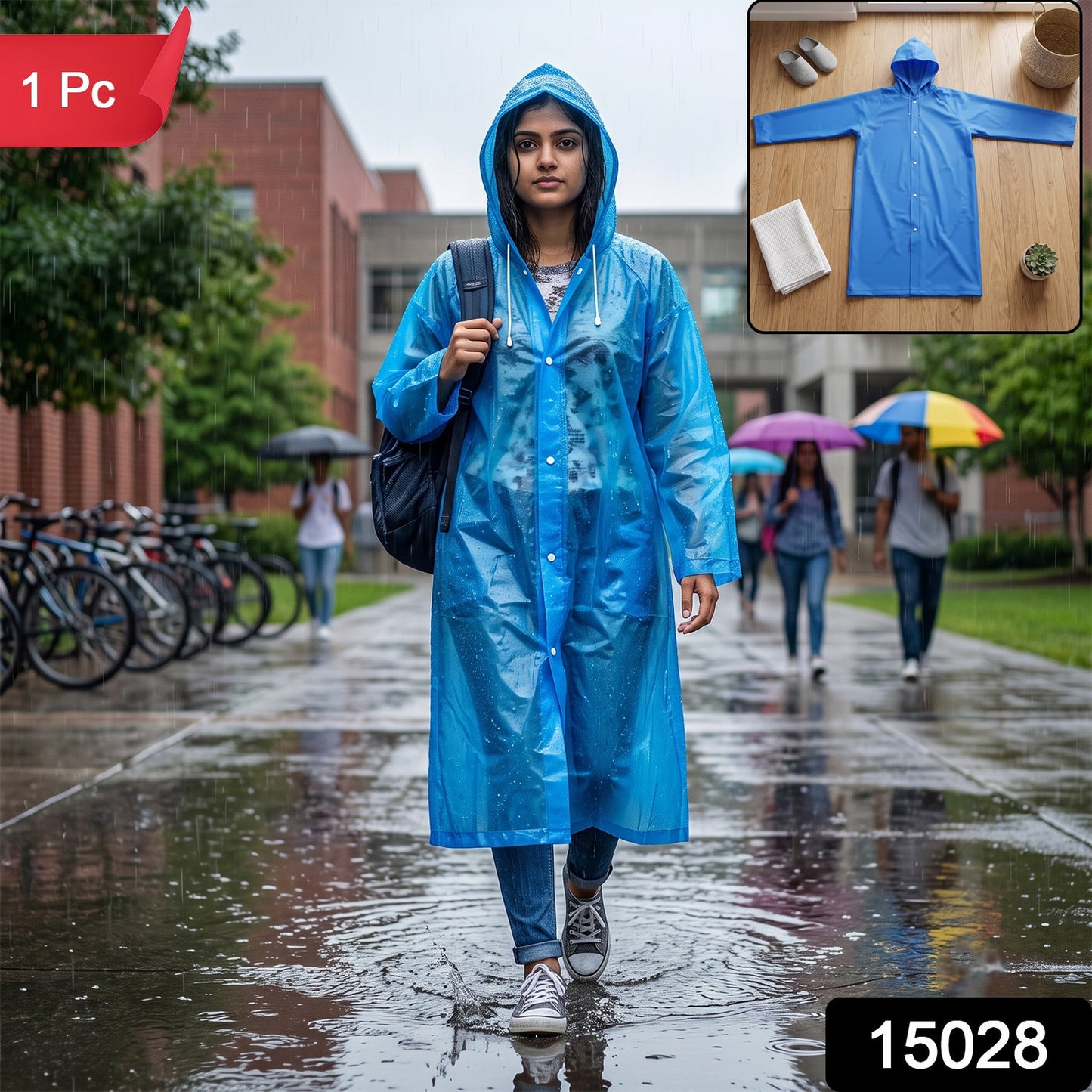 Monsoon rain coat men women
